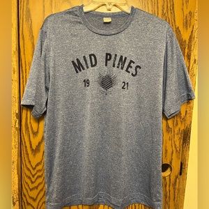 Men’s Medium Sport Tek Mid Pines golf tee shirt